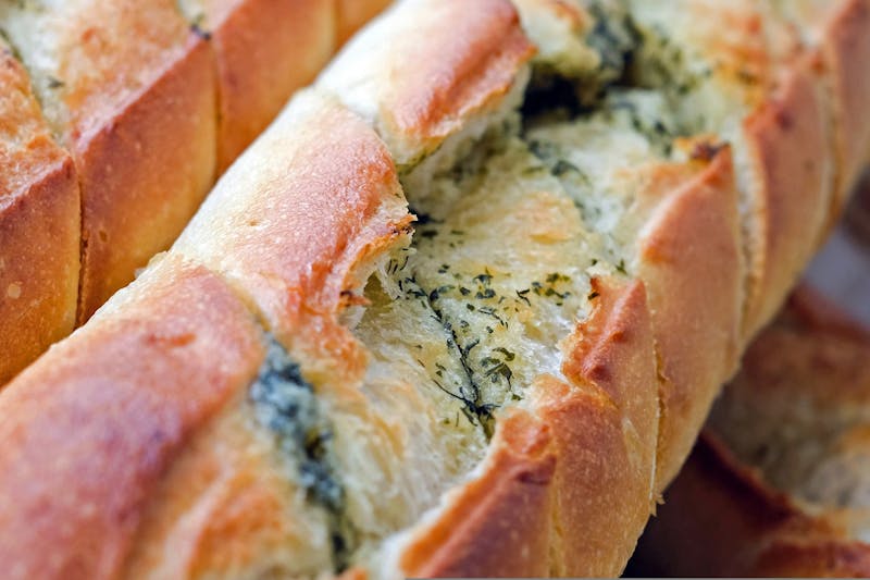 garlic knots bread pizza luce starter